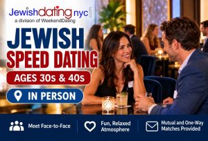 Speed Dating NYC : Jewish Singles– Ages 30s & 40s flyer