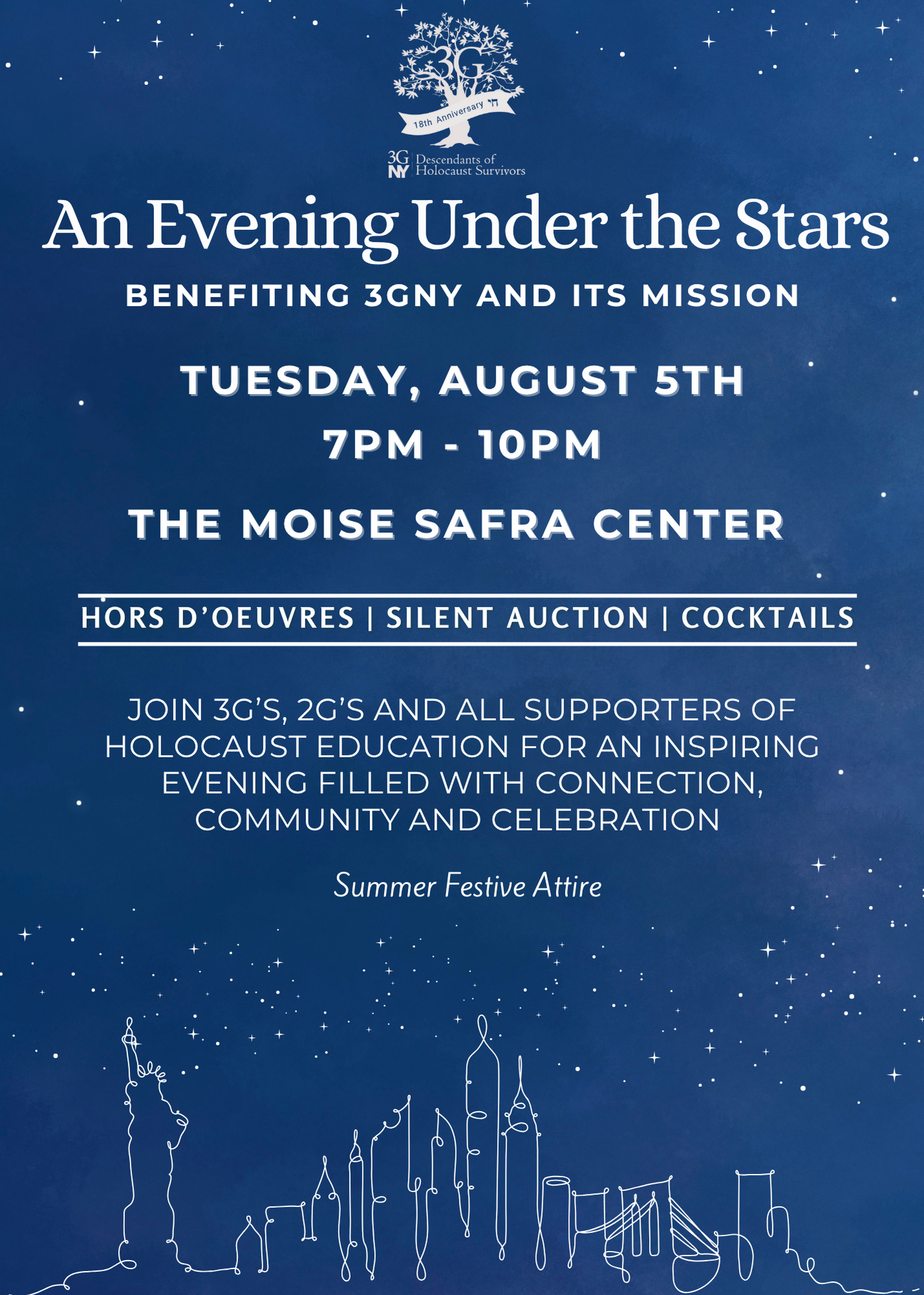 3GNY: An Evening Under the Stars
