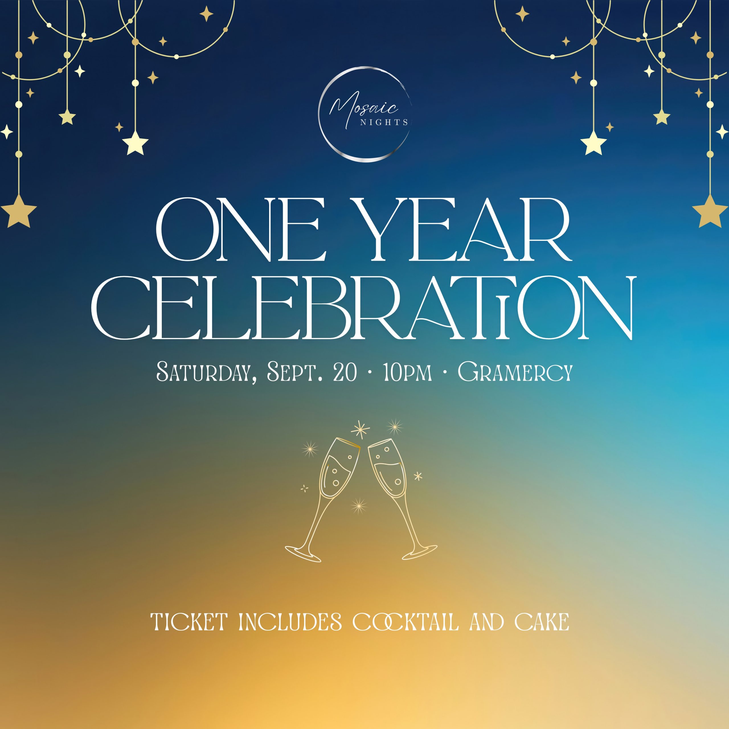 Mosaic Nights: One Year Celebration