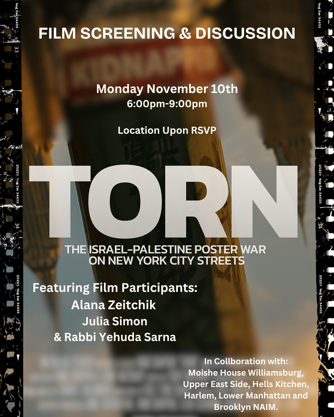 Torn Film Screening & Discussion