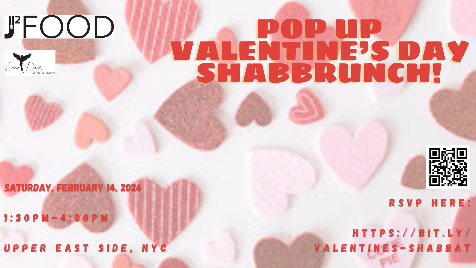 Valentine’s Day Shabbat Brunch!