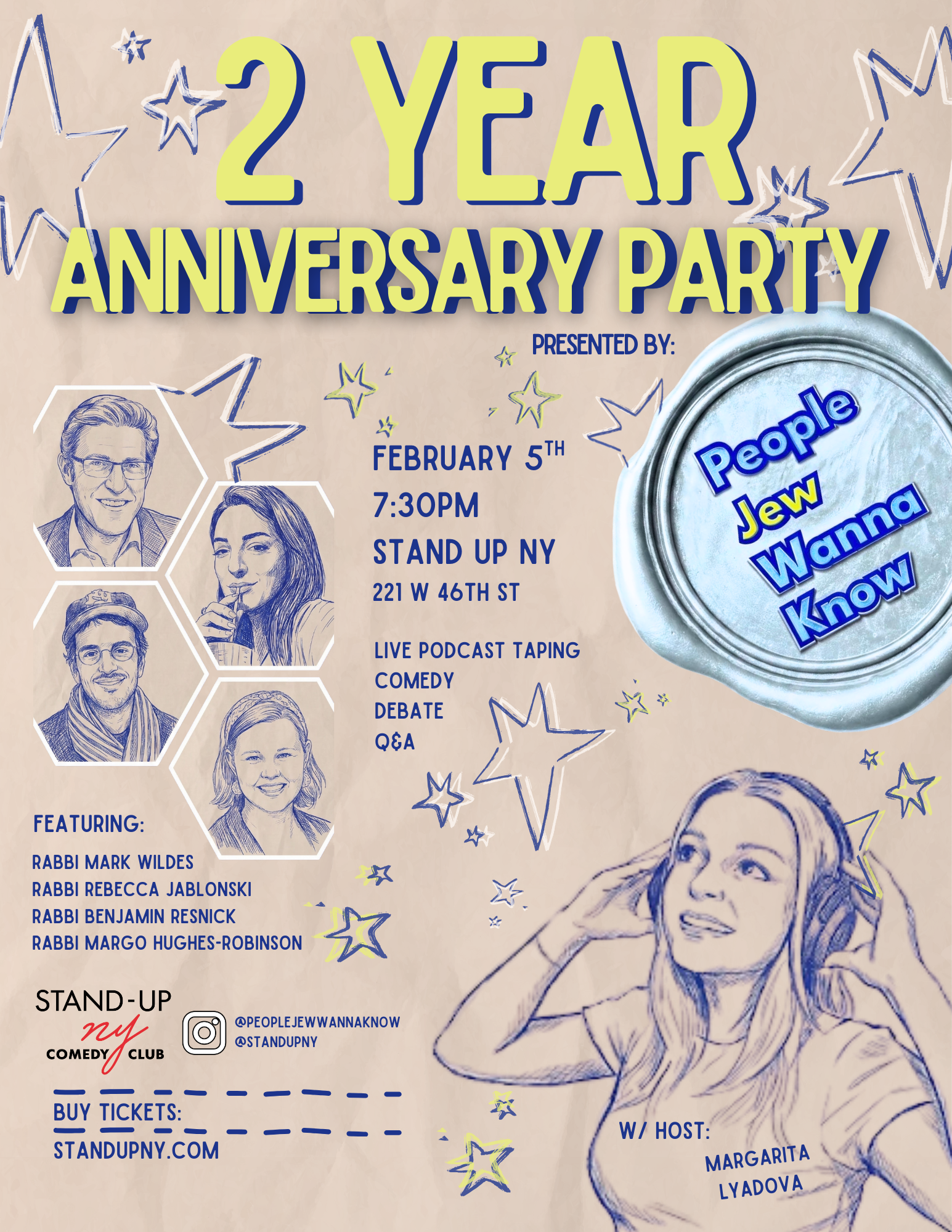 People Jew Wanna Know 2 Year Anniversary Party!