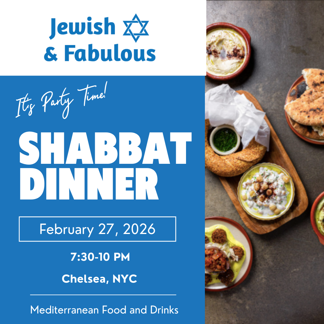 Jewish and Fabulous Mediterranean Shabbat Dinner