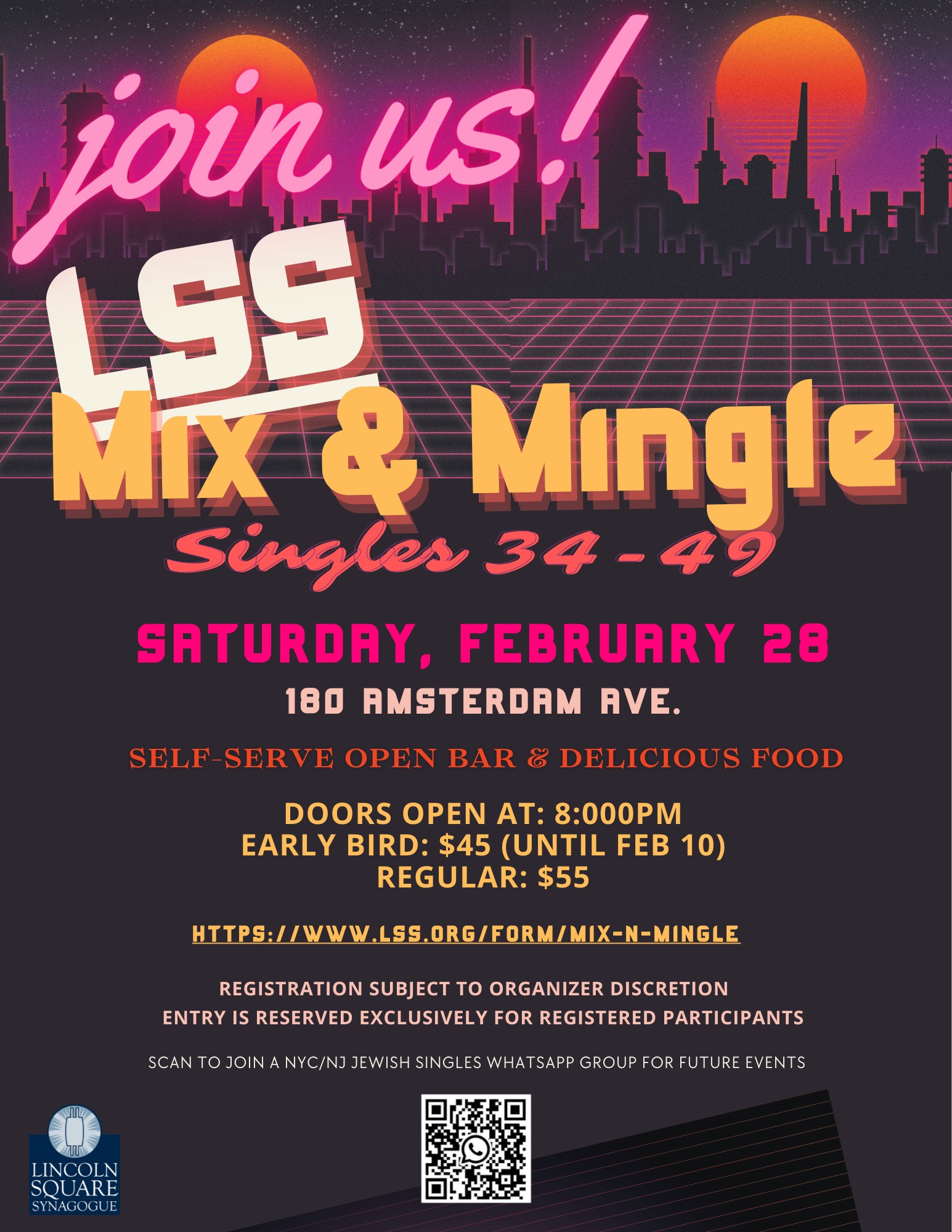 LSS Mix & Mingle (Singles 34-49)