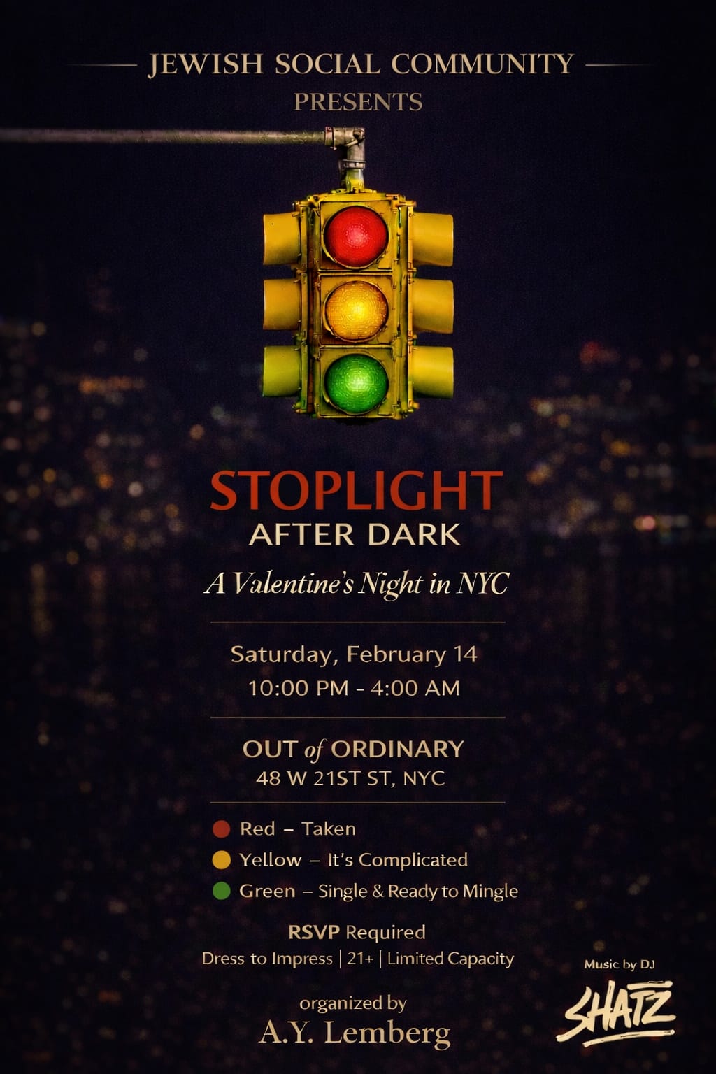 Valentine’s Stoplight by A.Y