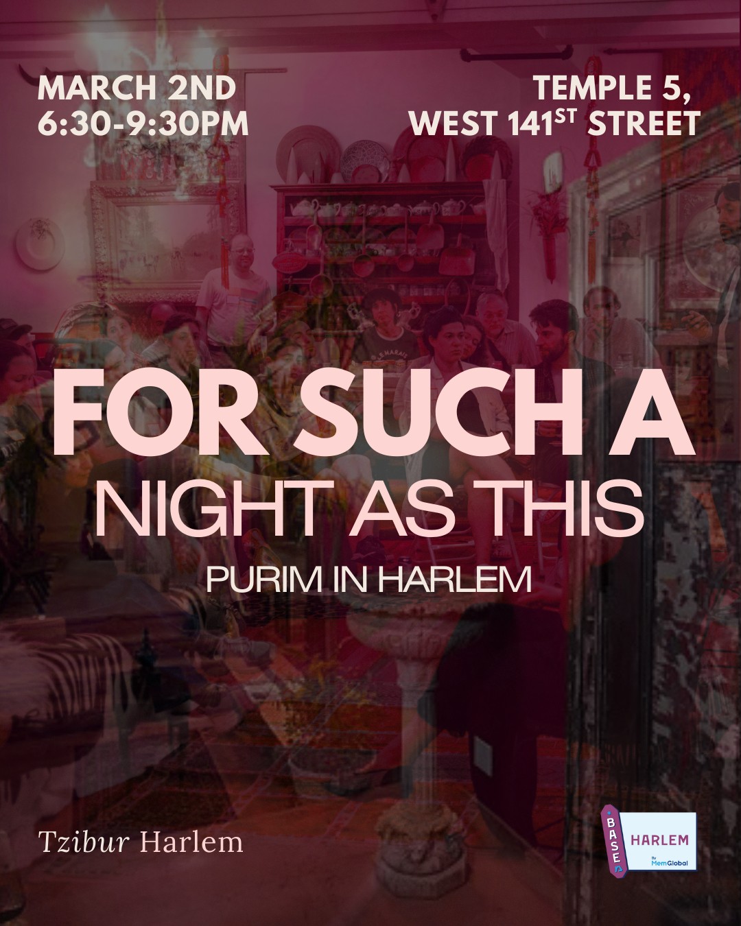 For Such a Night as This: Purim in Harlem