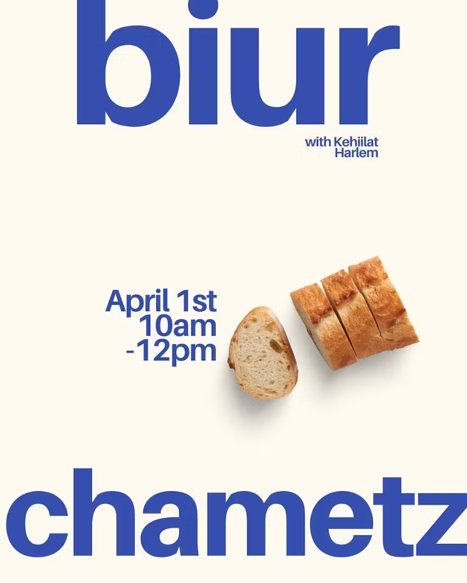 Biur Chametz w/ HarMoHo ๐ฅ