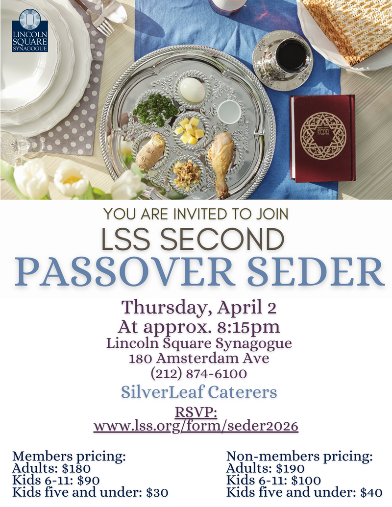 LSS 2nd Night Seder
