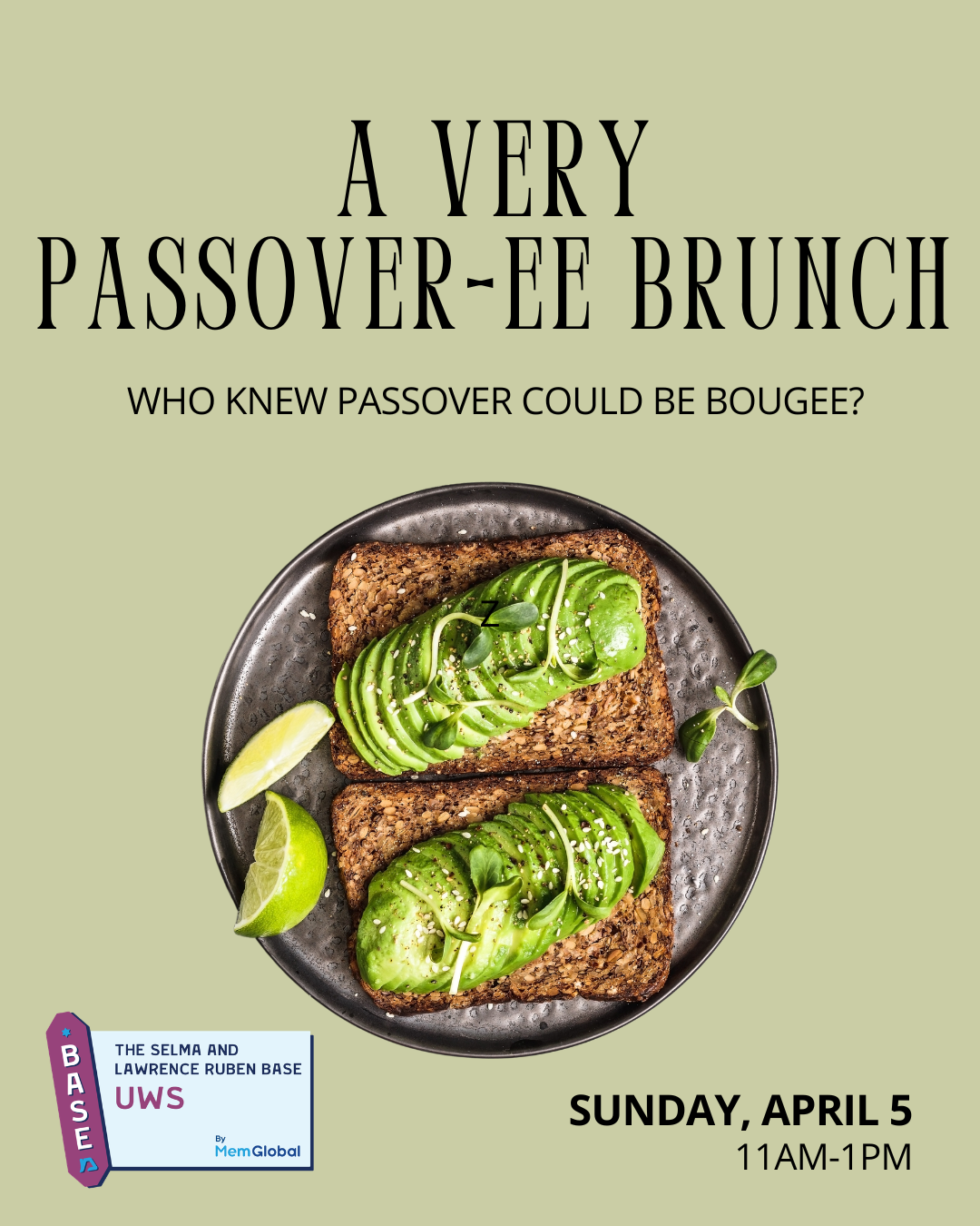 A Very Passover-ee Brunch