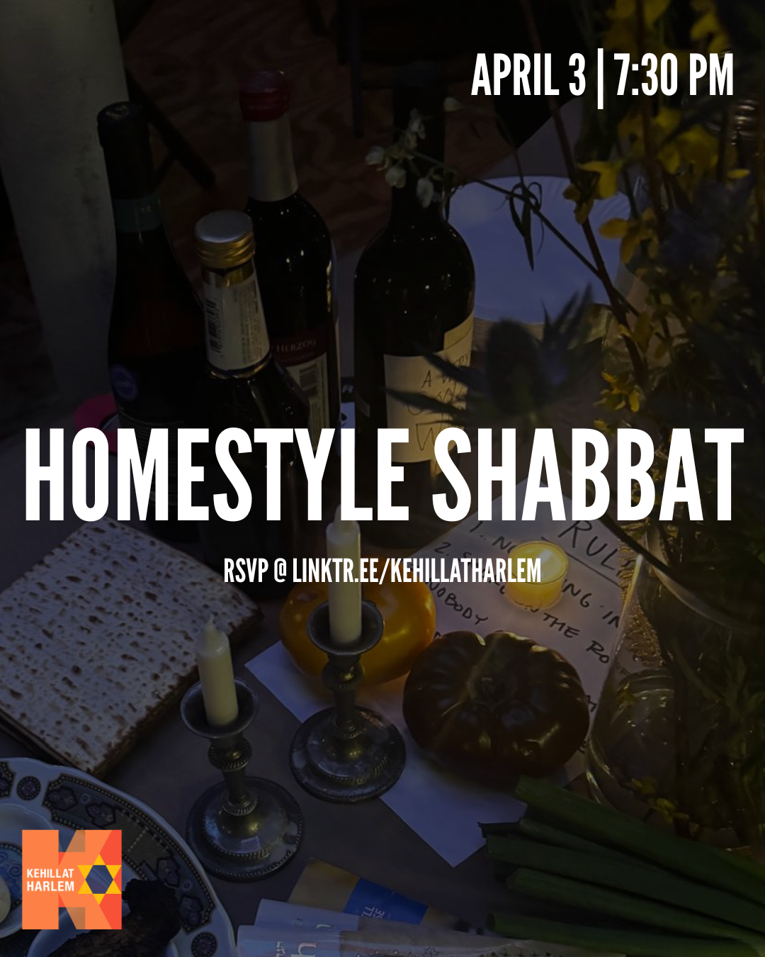 Homestyle Shabbat 🕯️