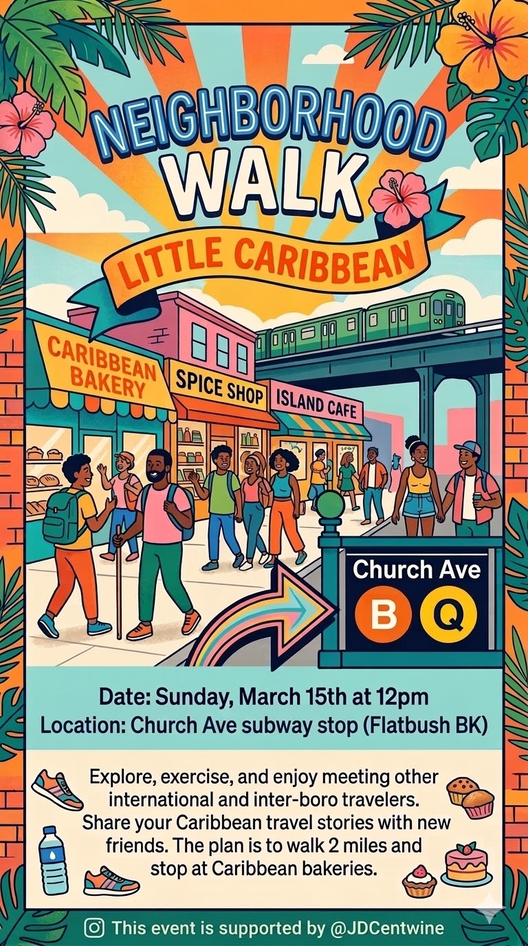 Walking Club: Little Caribbean Edition