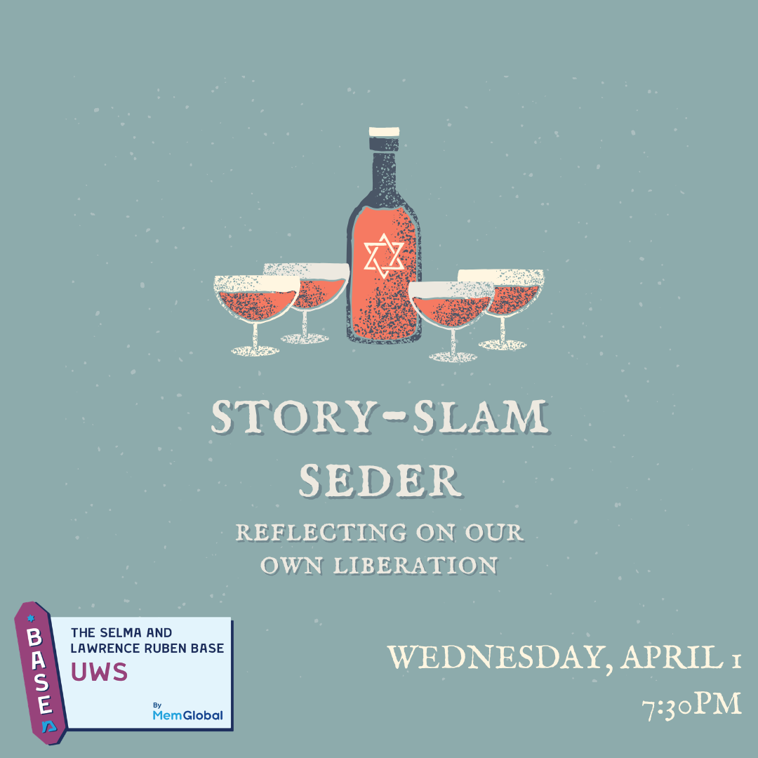 Story-Slam Seder at Base UWS
