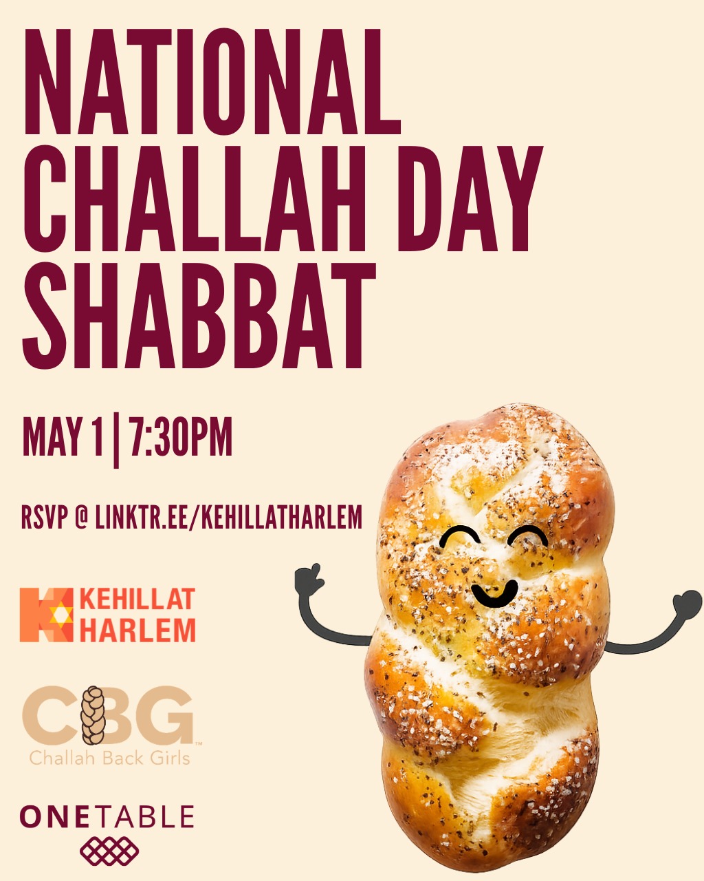 National Challah Day Shabbat 🍞