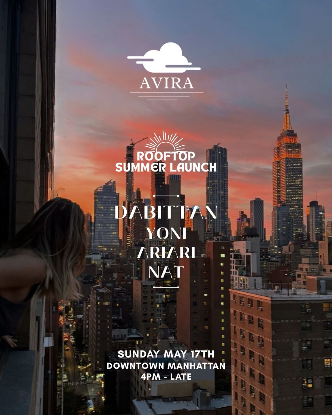 Avira’s rooftop summer launch