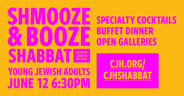 Shmooze & Booze Shabbat