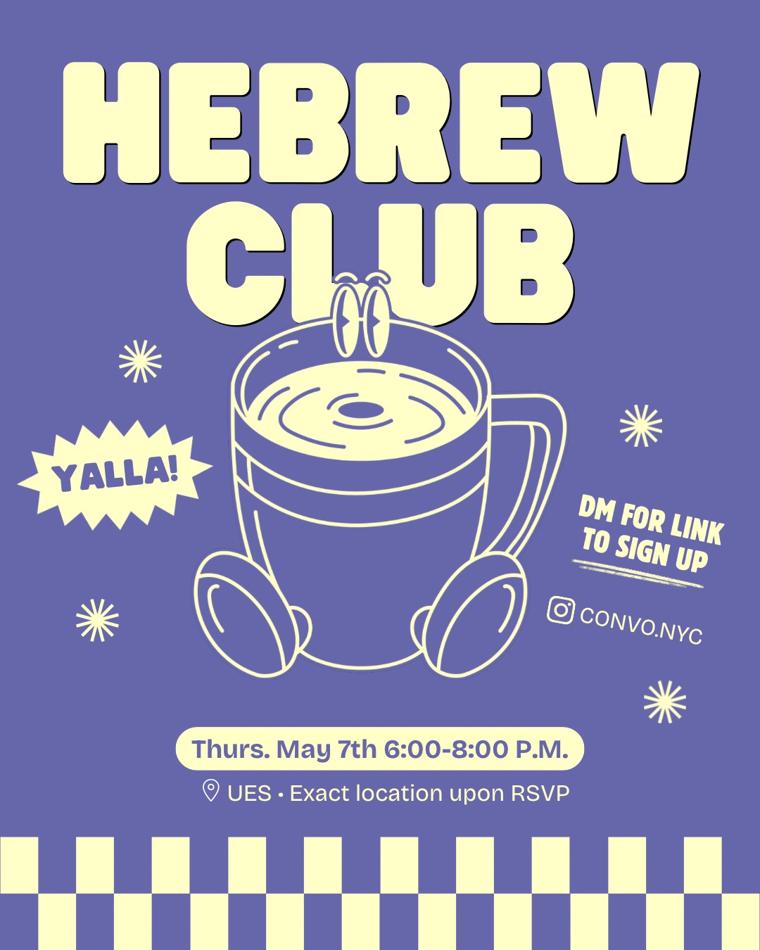 Convo NYC: Hebrew Club