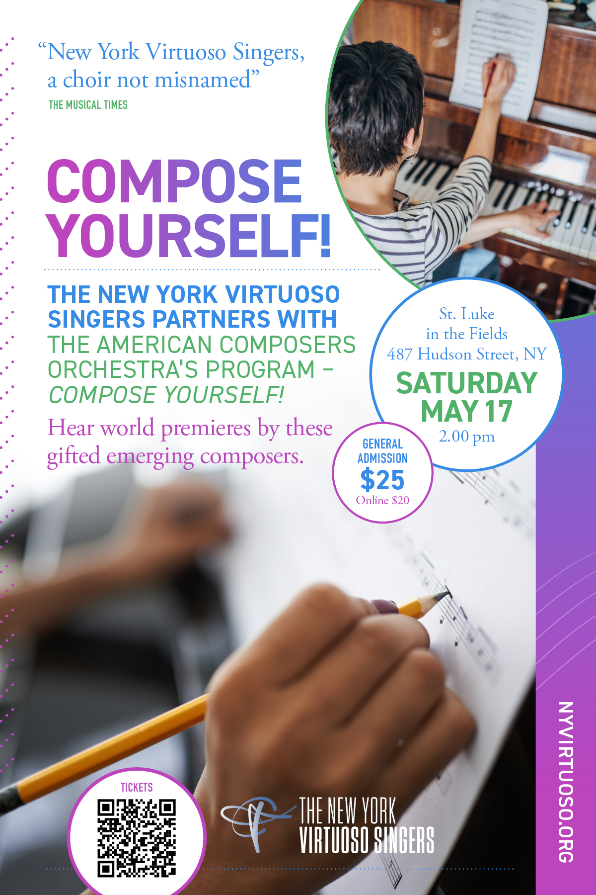 The New York Virtuoso Singers: A Bouquet of Jewish Choral Music
