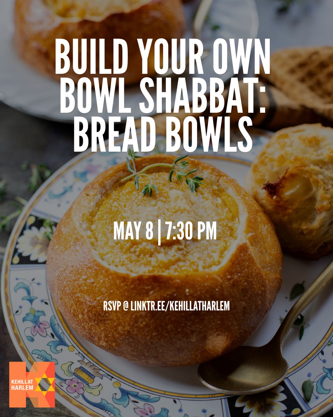 Build Your Own Bowl Shabbat: Bread Bowls