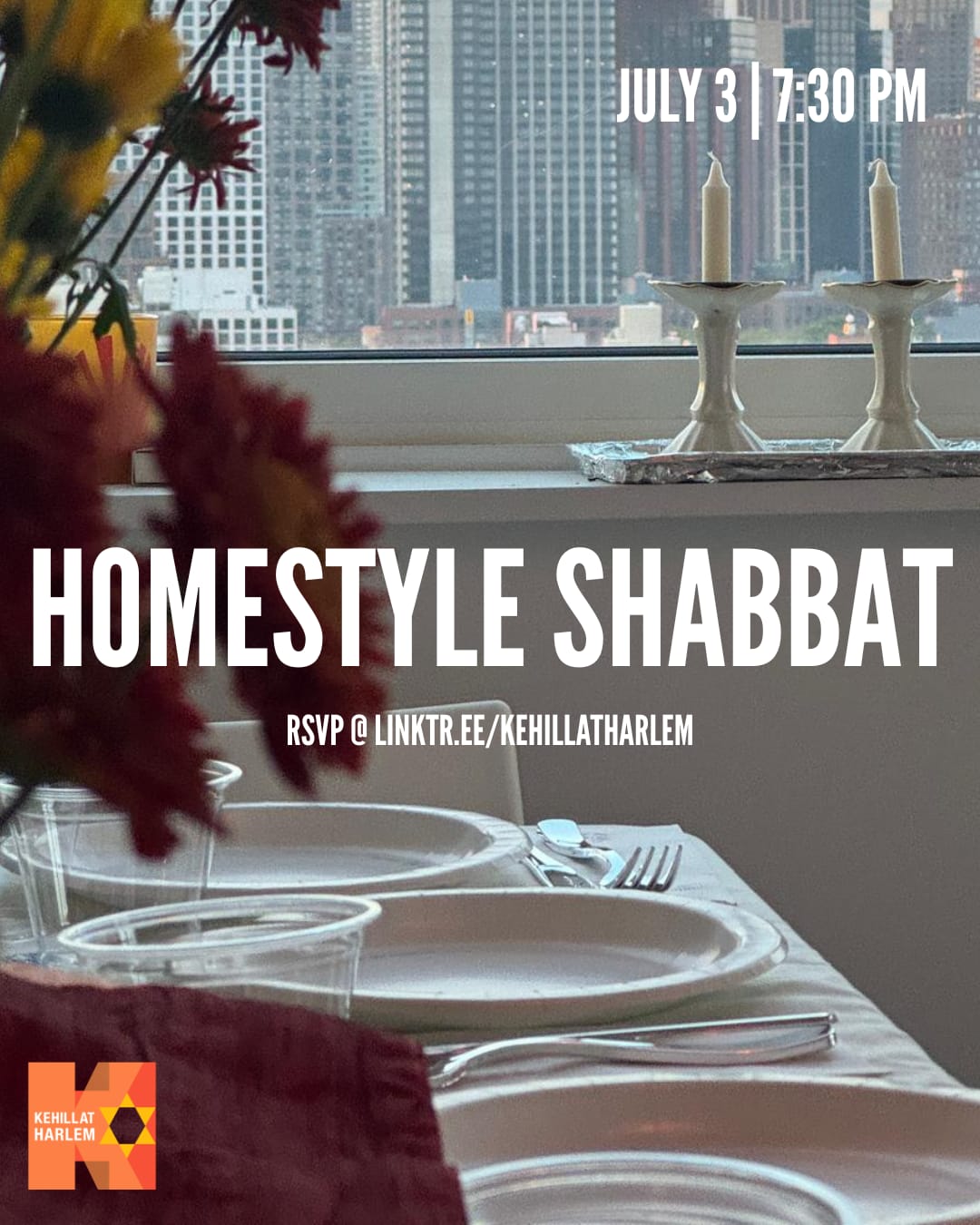 Homestyle Shabbat