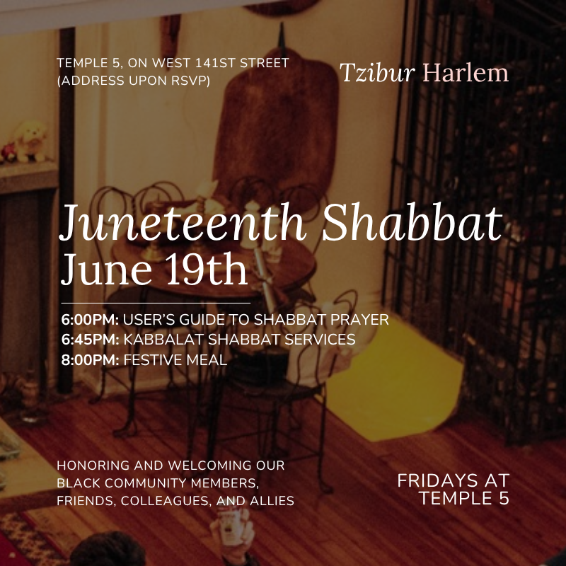 Tzibur: Shabbat at Temple 5