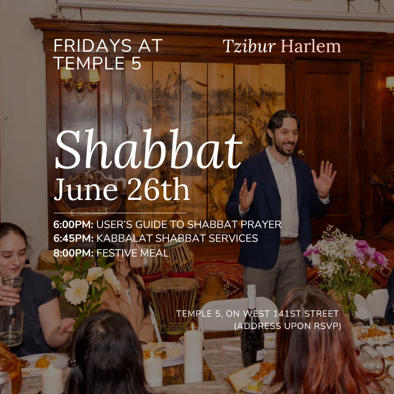 Tzibur: Shabbat at Temple 5