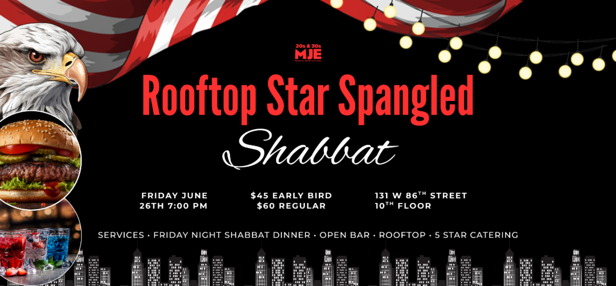 Rooftop Star-Spangled Shabbat