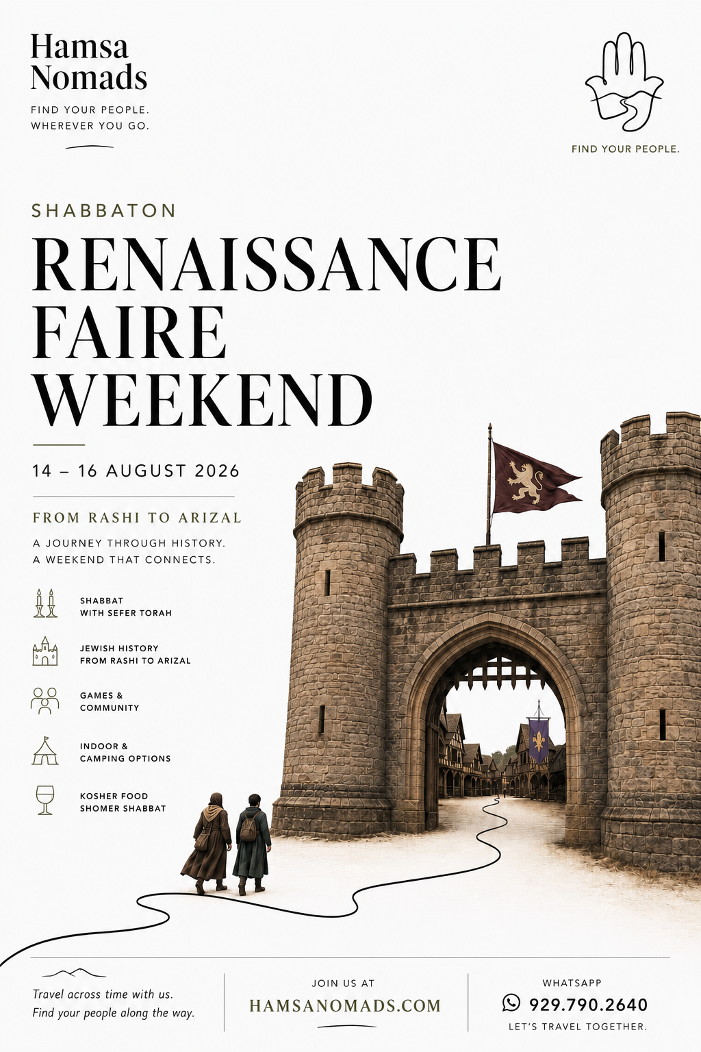 Renaissance Fair Shabbos - Hamsa Nomads