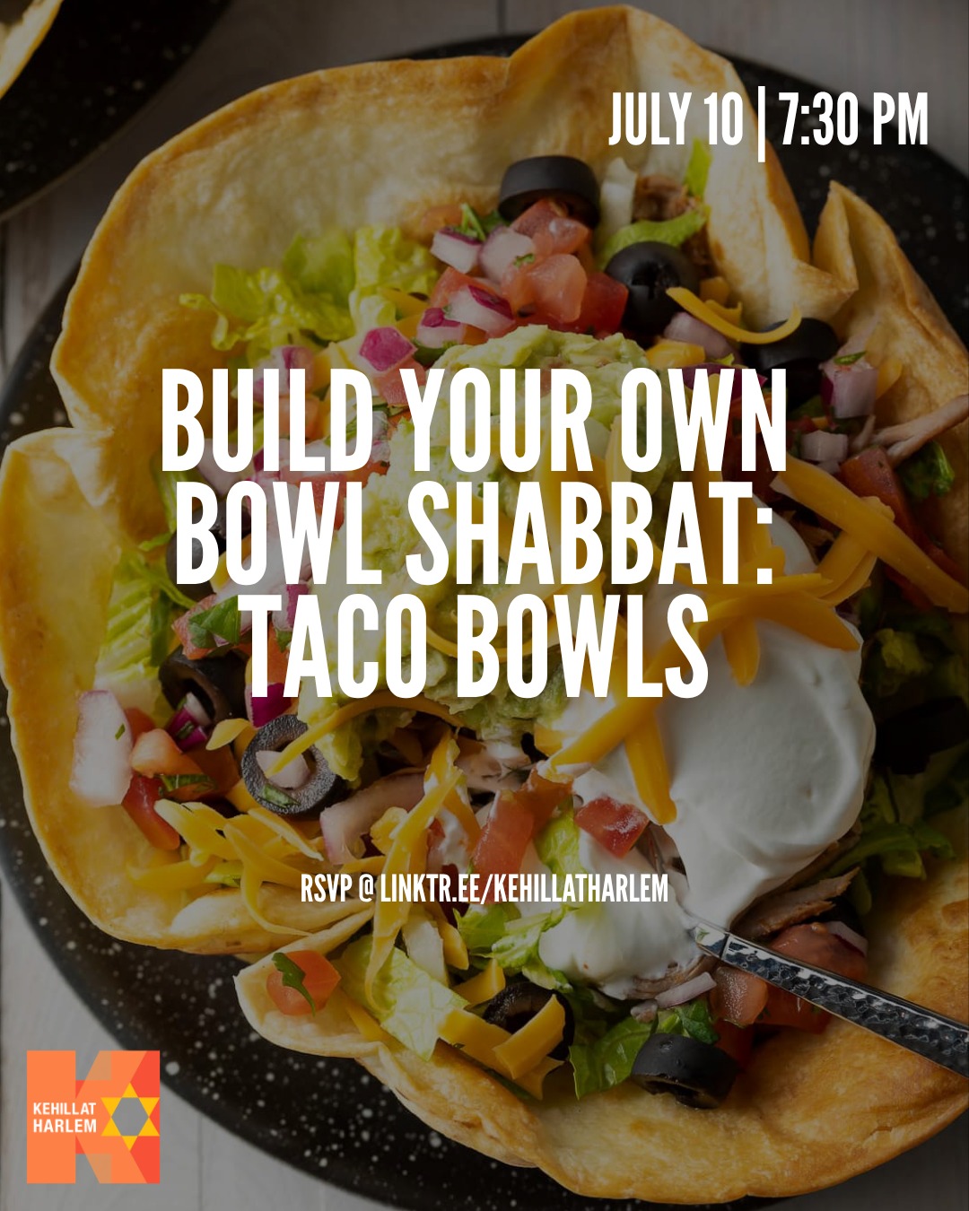 Build Your Own Bowl Shabbat: Taco Bowls