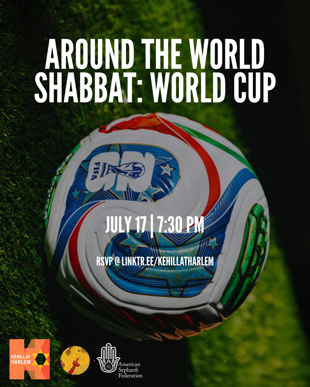 Around the World Shabbat: World Cup