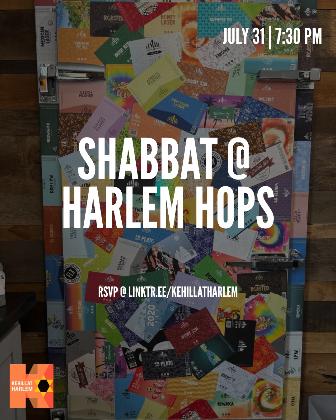 Shabbat @ Harlem Hops