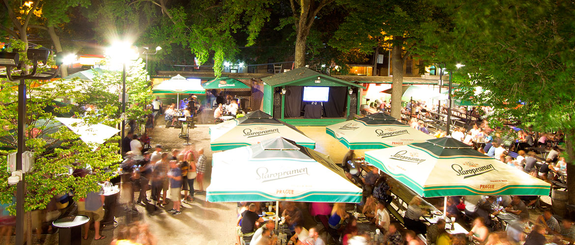 WJOA Dinner at Bohemian Hall & Beer Garden