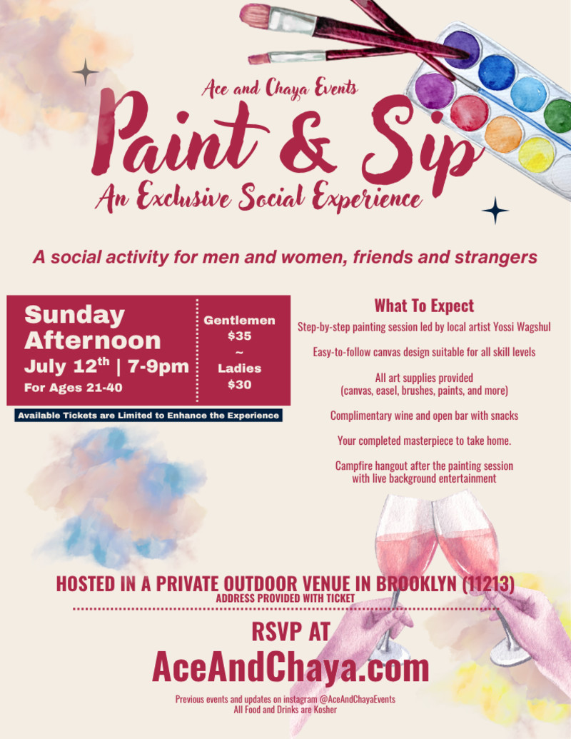 Paint & Sip: An Exclusive Social Experience