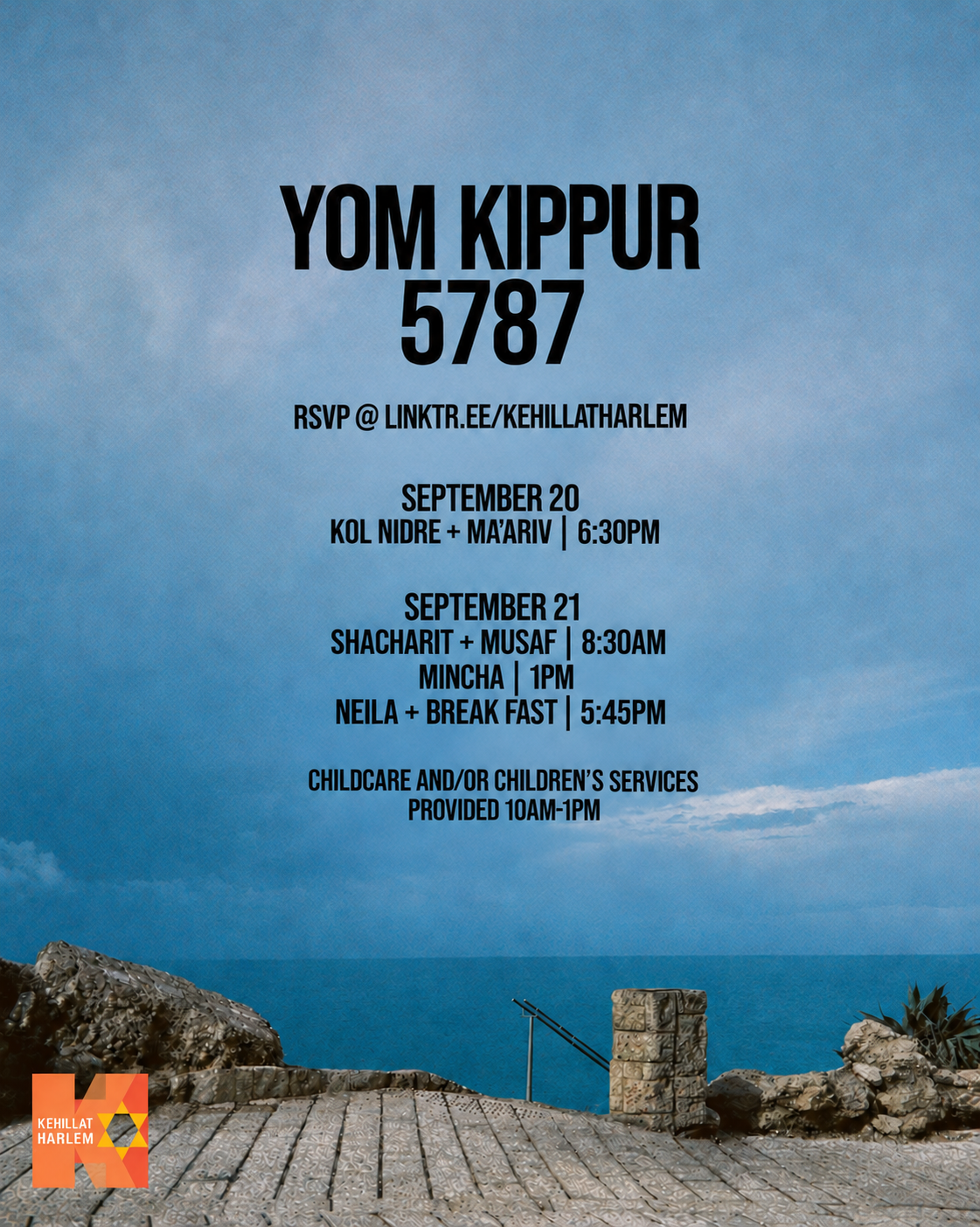 Yom Kippur Services & Break Fast